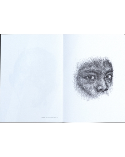 BOOK WITH AN ORIGINAL DRAWING -LE TRAIT COMME UN CHEMIN DE VIE