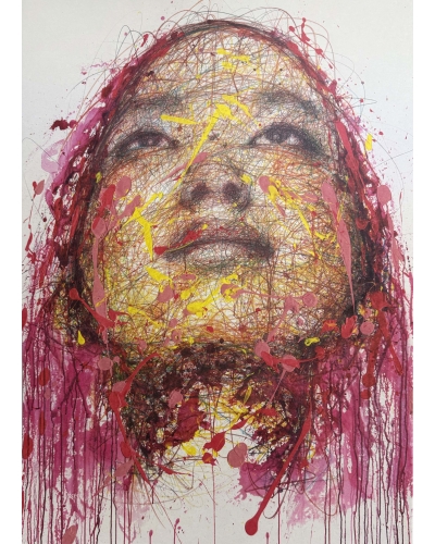 Box set of 8 lithographs Hom Nguyen