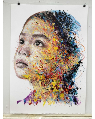 Lithographie Hom Nguyen