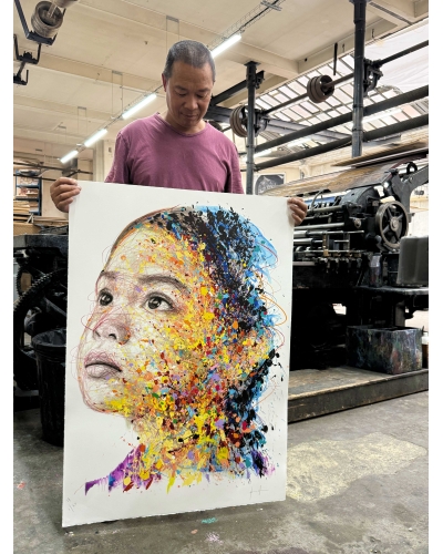 Lithographie Hom Nguyen